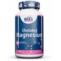 Магній Хелат, Haya Labs, Chelated Magnesium 200 мг - 60 капс