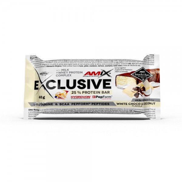 Протеїновий батончик, Amix, Exclusive Protein Bar - 40 г