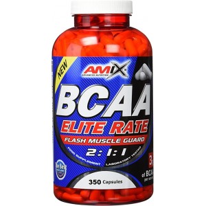 Аминокислоты ВСАА, Amix, BCAA Elite Rate - 350 капс