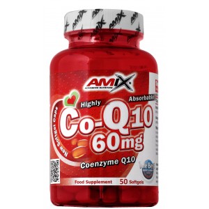 Коэнзим Q10, Amix, Coenzyme Q10 60 мг - 50 гель капс