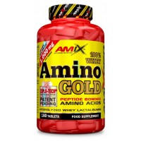 Сироваткові комплексні амінокислоти, Amix, Amino Whey Gold - 180 таб