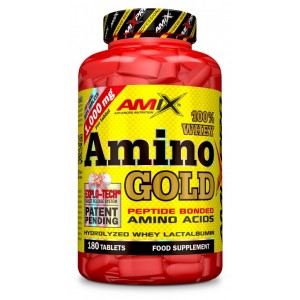 Сироваткові комплексні амінокислоти, Amix, Amino Whey Gold - 180 таб