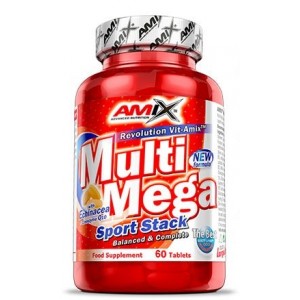 Вітамінно-мінеральний комплекс, Amix, Multi Mega Stack - 60 таб
