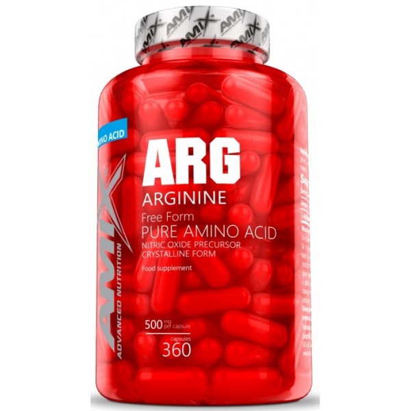 L-Аргинин 500 мг, Amix, Arginine - 360 капс