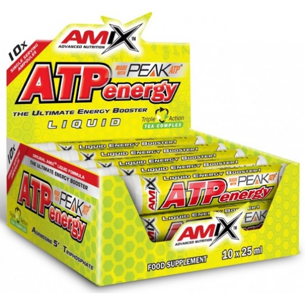 Енергетичний натій, Amix, ATP Energy - 10x25 мл