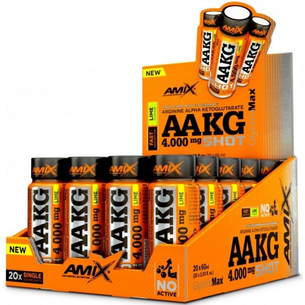 Аргінін альфа-кетоглутарат шот, Amix, AAKG Shot 4000 мг - 60 мл 