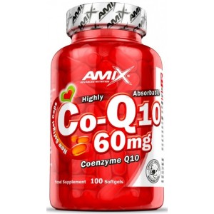 Коэнзим Q10, Amix, Coenzyme Q10 60 мг - 100 гель капс