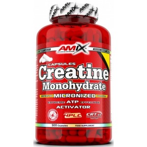Креатин моногидрат, Amix, Creatine monohydrate 750 мг - 500 капс