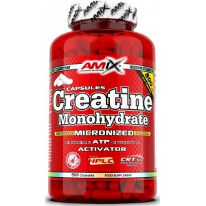 Креатин моногідрат в капсулах, Amix, Creatine monohydrate 800 мг - 500 капс