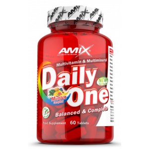 Базовий комплекс вітамінів і мінералів, Amix, One Daily - 60 таб