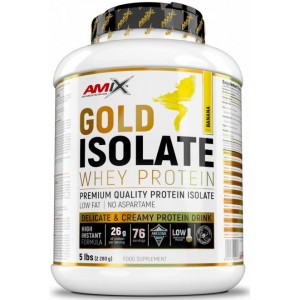 Сывороточный изолят, Amix, Gold Whey Protein Isolate - 2,2 кг