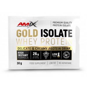 Сироватковий ізолят (пробник), Amix, Gold Whey Protein Isolate - 30 г 