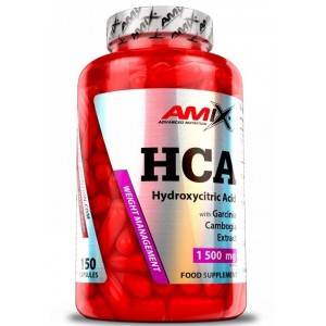 Екстракт плодів Гарцинії Камбоджійської (Гідроксицитринова кислота), Amix, HCA 1500 мг - 150 капс
