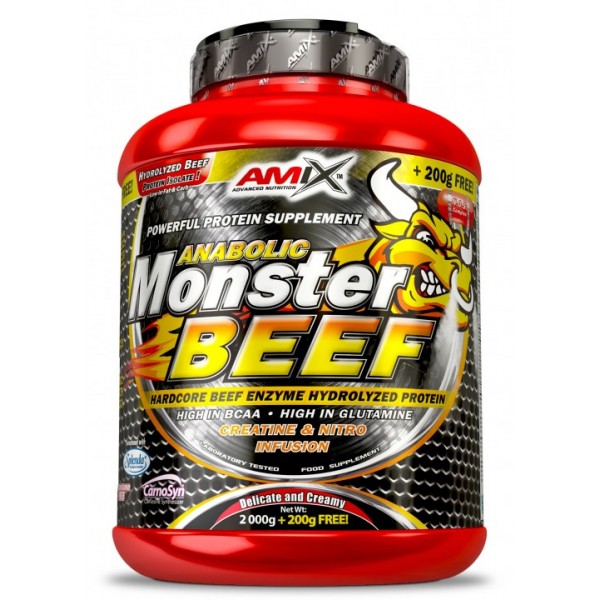 Говяжий протеин с креатином, Amix, Anabolic Monster Beef Protein - 2,2 кг 