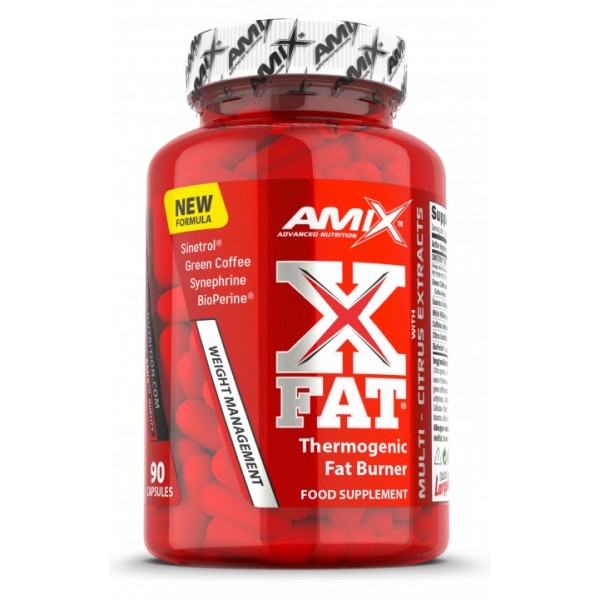 Жироспалювач термогенний, Amix, XFat Thermogenic Fat Burner - 90 капс