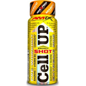 Предтренировочный шот, Amix, CellUP Shot - 60 мл 
