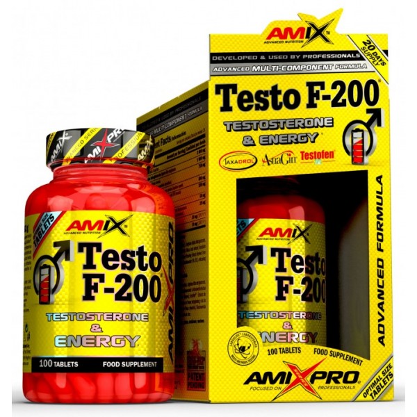 Тестостероновий бустер, Amix, Testo F-200 - 100 таб