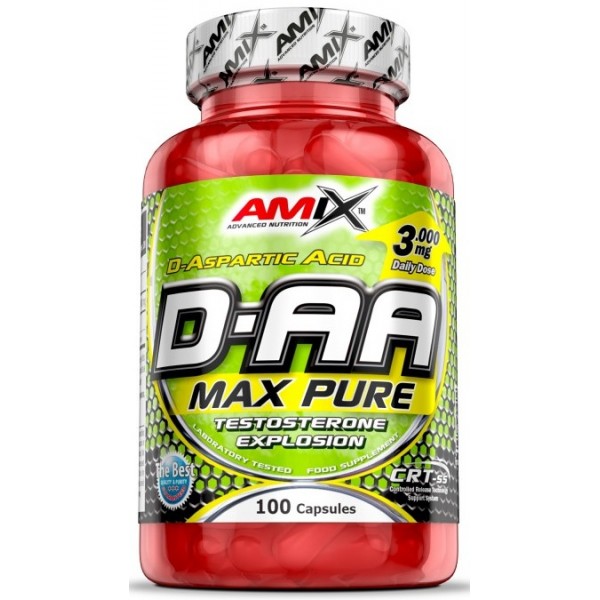 Д-аспарагінова кислота, Amix, D-AA - 100 капс
