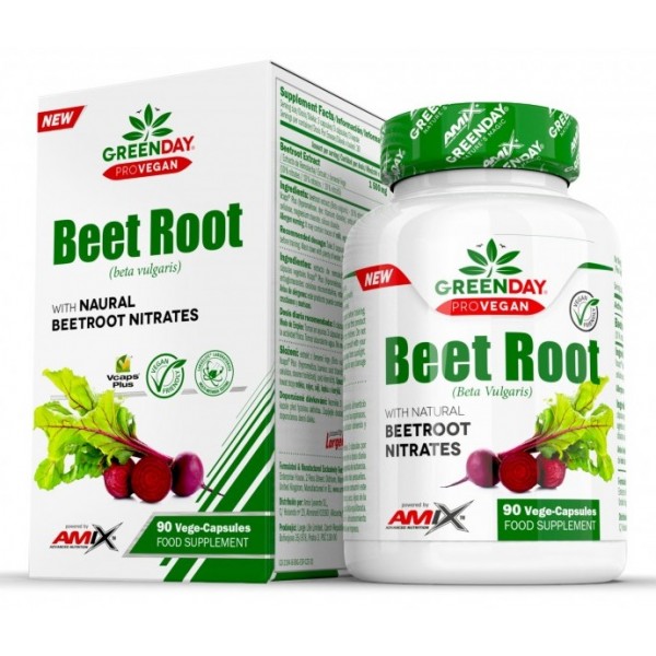 Буряковий корінь, Amix, GreenDay ProVegan Beet Root - 90 веган капс