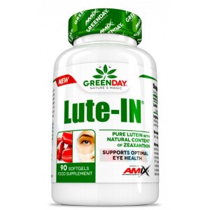 Лютеїн (Зеаксантін), Amix, GreenDay Lute-IN - 90 гель капс