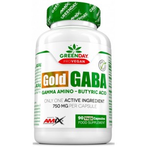 Гамма-аминомасляная кислота, Amix, GreenDay ProVegan GABA - 90 веган капс