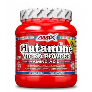 Глютамин, Amix, L-Glutamine micro powder - 300 г 