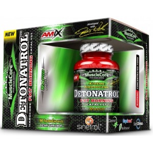 Многокомпонентный термогенный жиросжигатель, Amix, MuscleCore® Detonatrol Fat Burner - 90 капс