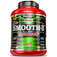 Багатокомпонентний протеїн з вуглеводами, Amix, MuscleCore® Smooth-8 Protein - 2,3 кг - ваніль