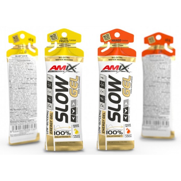 Ізотонічний гель з низьким глікемічним індексом, Amix, Performance SLOW Gel - 45 г 