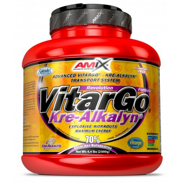 Ізотонік з креатином, Amix, VitarGo + Kre-Alkalyn - 2 кг 