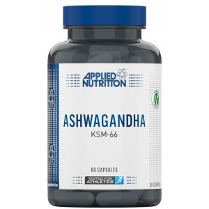 Ашвагандха экстракт 300 мг, Applied Nutrition, Aswagandha KSM66  - 60 капс