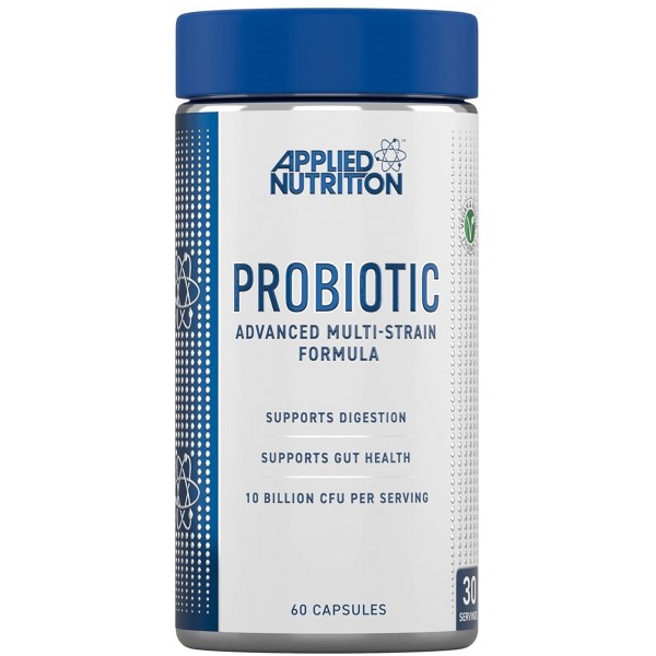 Мультиштаммовая формула с пробиотиками, Applied Nutrition, Probiotic - 60 капс