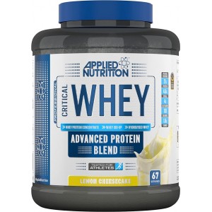 Протеїн з молочної сироватки, Applied Nutrition, Critical Whey - 2 кг - Лимонний чізкейк