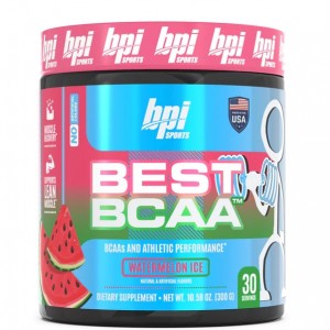 Амінокислоти ВСАА + Кон'югована лінолева кислота (CLA), BPi, Best BCAA - 300 г - Кавун