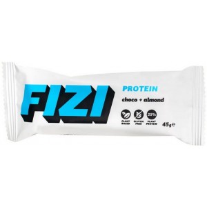 Батончик з протеїном і горіхами, FIZI, Protein - 45 г