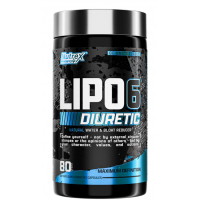 Диуретический жиросжигатель, Nutrex Research, Lipo 6 Diuretic - 80 капс