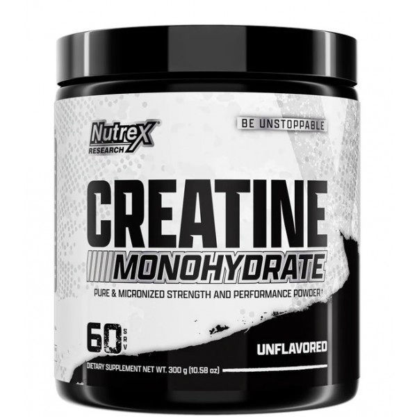 Микронизированный креатин моногидрат, Nutrex Research, Creatine Monohydrate - 300 г