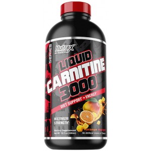 Л-карнитин в жидкой форме 3000 мг, Nutrex Research, Liquid Carnitine 3000 - 480 мл - Апельсин-Манго