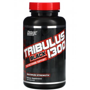 Экстракт трибулуса, Nutrex Research, Tribulus Black 1300 - 120 капс