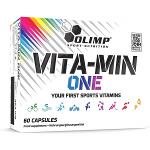 Комплексні вітаміни з мінералами , Olimp Labs, Vita-Min One - 60 капс