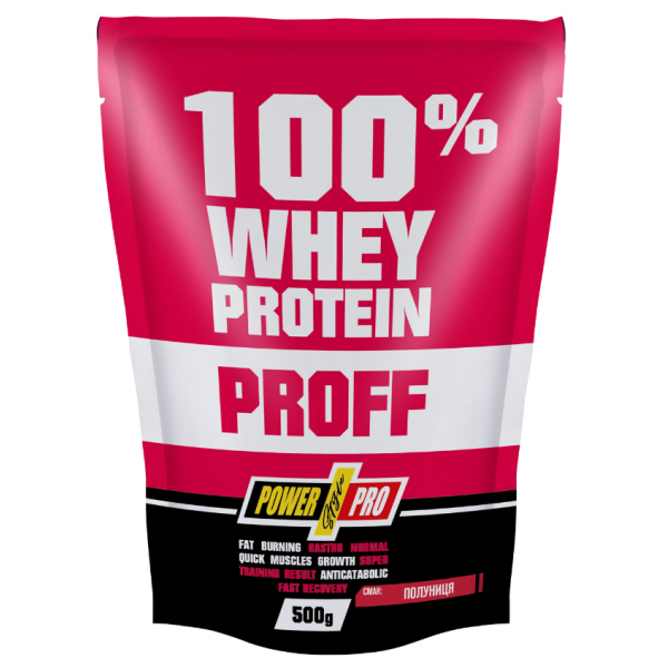 Сироватковий концентрат, Power Pro, Whey Protein Proff - 500 г