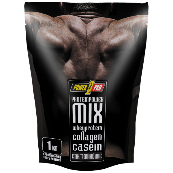 Багатокомпонентний протеїн, Power Pro, Protein MIX - 1 кг