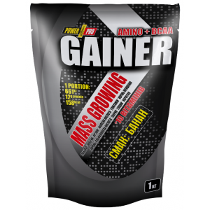 Гейнер для набора веса, Power Pro, Gainer - 1 кг