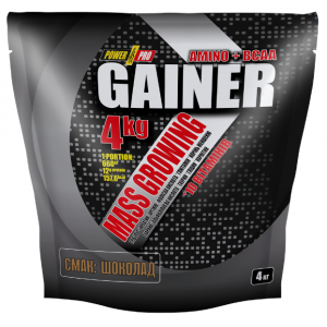Гейнер для набора веса, Power Pro, Gainer - 4 кг