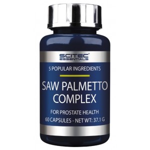 Комплекс для чоловічого здоров'я на основі Со Пальметто, Scitec Nutrition, Saw Palmetto Complex - 60 капс