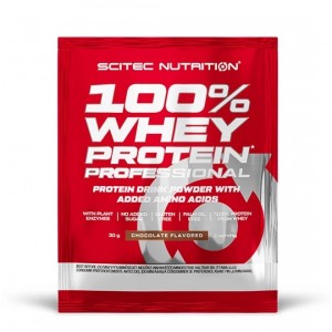 Протеин пробник, Scitec Nutrition, 100% Whey Protein Professional - 30 г 