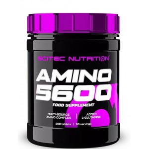 Сывороточные комплексные аминокислоты, Amino 5600 Scitec Nutrition - 200 таб