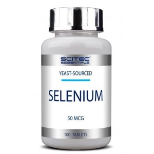 Минерал Селен, Scitec Nutrition, Selenium - 100 таб
