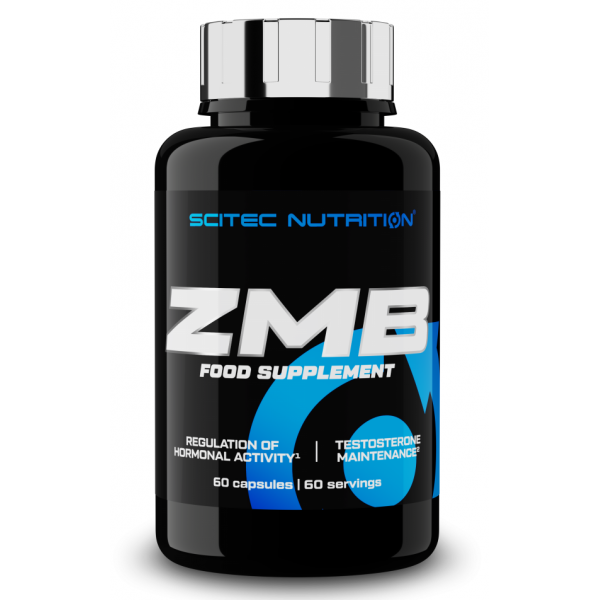 Комплекс Цинк, Магний, Витамин В6, Scitec Nutrition, ZMB6 - 60 капс