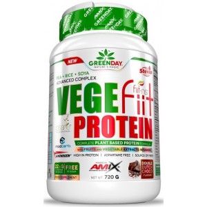Рослинний протеїн, Amix, GreenDay Vege Fiit Protein - 720 г